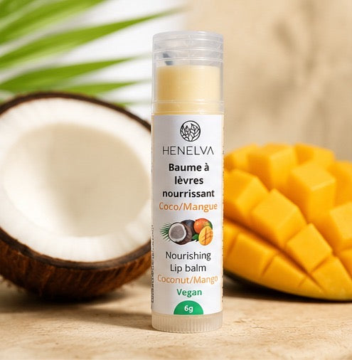 Mango coconut lip balm