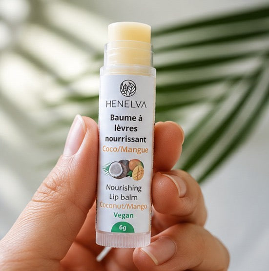 Mango coconut lip balm